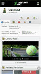 Mobile Screenshot of leavened.deviantart.com
