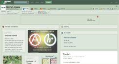 Desktop Screenshot of necron-cheese.deviantart.com