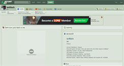 Desktop Screenshot of ianblack.deviantart.com