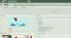 Desktop Screenshot of hazuha.deviantart.com