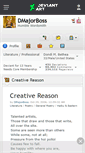 Mobile Screenshot of dmajorboss.deviantart.com