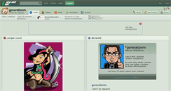Desktop Screenshot of generationm.deviantart.com