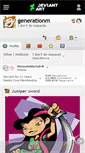 Mobile Screenshot of generationm.deviantart.com