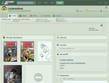 Tablet Screenshot of lucianoabras.deviantart.com