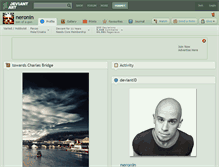 Tablet Screenshot of neronin.deviantart.com