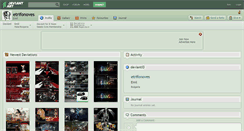 Desktop Screenshot of etrifonoves.deviantart.com