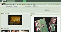 Desktop Screenshot of merice.deviantart.com