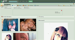 Desktop Screenshot of neonakane.deviantart.com