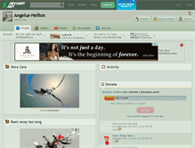 Tablet Screenshot of angelus-hellion.deviantart.com