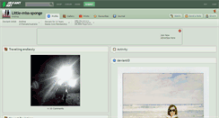Desktop Screenshot of little-miss-sponge.deviantart.com