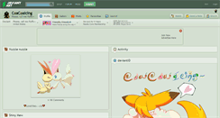 Desktop Screenshot of coacoaicing.deviantart.com