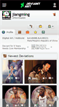 Mobile Screenshot of jiangming.deviantart.com