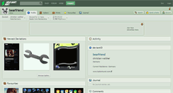 Desktop Screenshot of bearfriend.deviantart.com