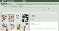 Desktop Screenshot of kurarisa.deviantart.com