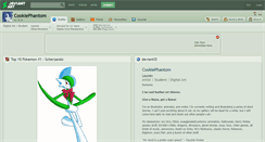 Desktop Screenshot of cookiephantom.deviantart.com