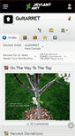 Mobile Screenshot of guitarret.deviantart.com