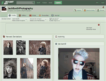 Tablet Screenshot of jackboothphotography.deviantart.com