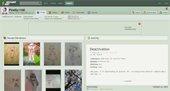 Desktop Screenshot of firelily1100.deviantart.com
