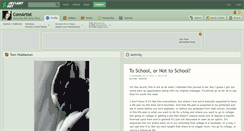 Desktop Screenshot of comartist.deviantart.com