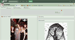 Desktop Screenshot of elviartgod.deviantart.com