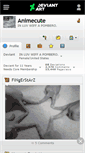 Mobile Screenshot of animecute.deviantart.com