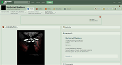 Desktop Screenshot of nocturnal-shadows.deviantart.com