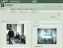 Tablet Screenshot of landoriginal.deviantart.com