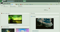 Desktop Screenshot of makeendsmeet.deviantart.com