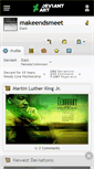 Mobile Screenshot of makeendsmeet.deviantart.com