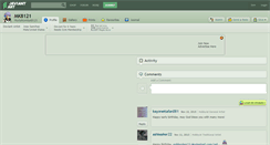 Desktop Screenshot of mk8121.deviantart.com