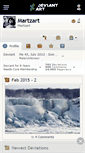 Mobile Screenshot of martzart.deviantart.com