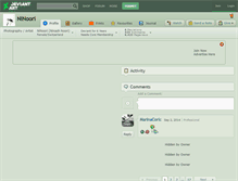 Tablet Screenshot of ninoori.deviantart.com