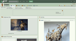 Desktop Screenshot of livesteel.deviantart.com