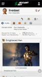 Mobile Screenshot of livesteel.deviantart.com