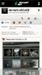 Mobile Screenshot of deviant-arcade.deviantart.com
