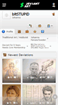 Mobile Screenshot of bitstupid.deviantart.com
