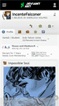 Mobile Screenshot of incentefalconer.deviantart.com