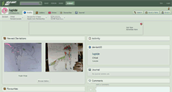 Desktop Screenshot of lupide.deviantart.com