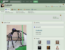 Tablet Screenshot of firebirdxd.deviantart.com