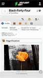 Mobile Screenshot of black-forty-four.deviantart.com