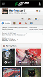 Mobile Screenshot of narfmaster.deviantart.com
