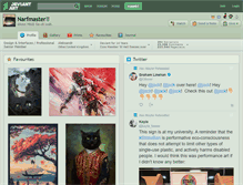 Tablet Screenshot of narfmaster.deviantart.com