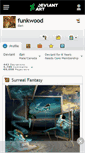 Mobile Screenshot of funkwood.deviantart.com