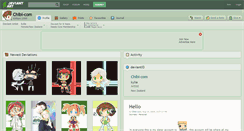 Desktop Screenshot of chibi-com.deviantart.com