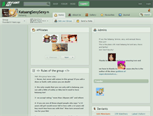 Tablet Screenshot of kataangsexysexy.deviantart.com