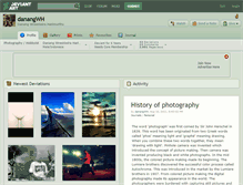 Tablet Screenshot of danangwh.deviantart.com