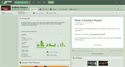 Desktop Screenshot of groboto-planet.deviantart.com