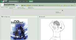 Desktop Screenshot of bunetheburtango.deviantart.com