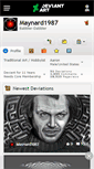 Mobile Screenshot of maynard1987.deviantart.com