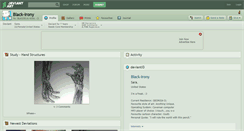Desktop Screenshot of black-irony.deviantart.com
